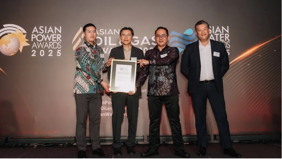 柏中環(huán)境與PT Indonesia Ruipu Nickel and Chrome Alloy共獲亞洲獎(jiǎng)